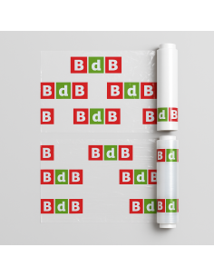 Film estirable manual Blanco A-500  Personalizado 2