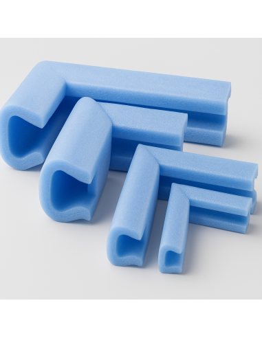 Esquineras de foam 10 X 10 cm "U" 25/45 (900 uds.caja)