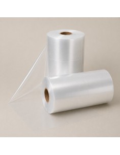 Tubo PE/BD Transparente A-20 cm G-300 (25 kg/bobina)