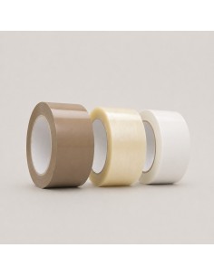 Cinta adhesiva solvente de 48 y 72 mm x 132 m