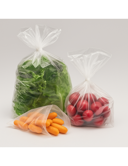 Bolsas PE/BD transparente 10x15 cm G-100