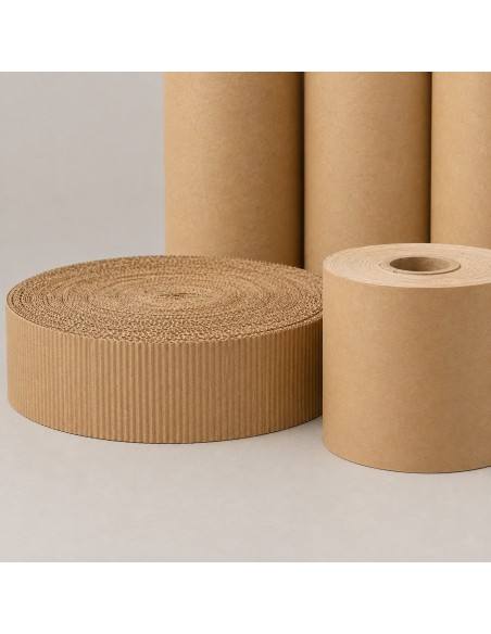 Bobina de papel kraft