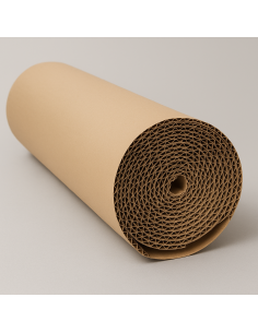 Bobina de Cartón Ondulado Ecológico – 100 m