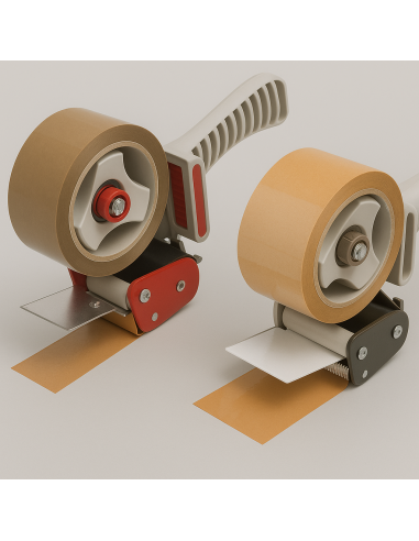 Máquina precintadora con freno