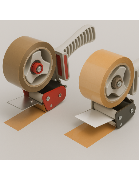 Máquina precintadora con freno