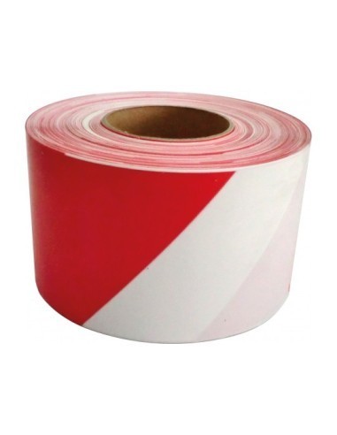 Cinta balizado PE/BO 7x200 G-250 Rojo/Blanco