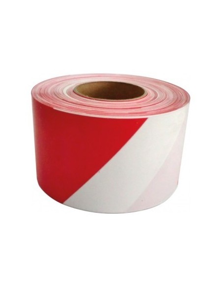 Cinta balizado PE/BO 7x200 G-250 Rojo/Blanco