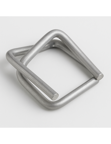 Hebillas de acero galvanizado para fleje de 16 mm