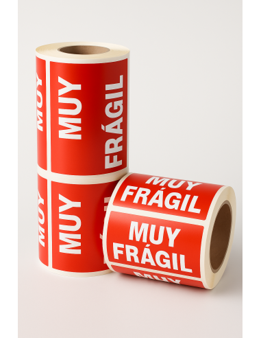 Etiqueta adhesiva 120 x 50 Imp. MUY FRAGIL
